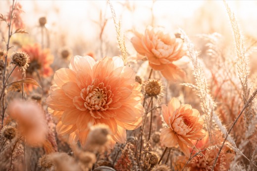 Sample art website: photographic work in a gallery grid